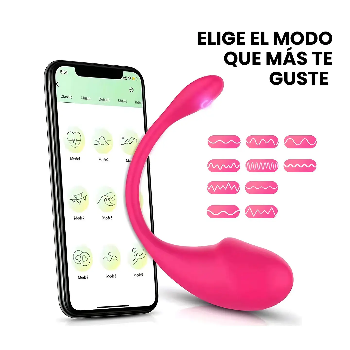  Estimulador Vibrador Intimo Multifrecuencia Bluetooth 7