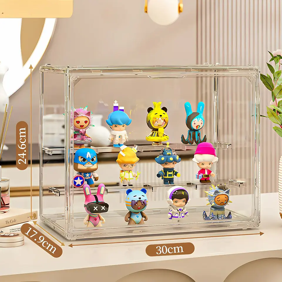 Estante Vitrina Exhibidor De Figuras Anime Coleccionista 3