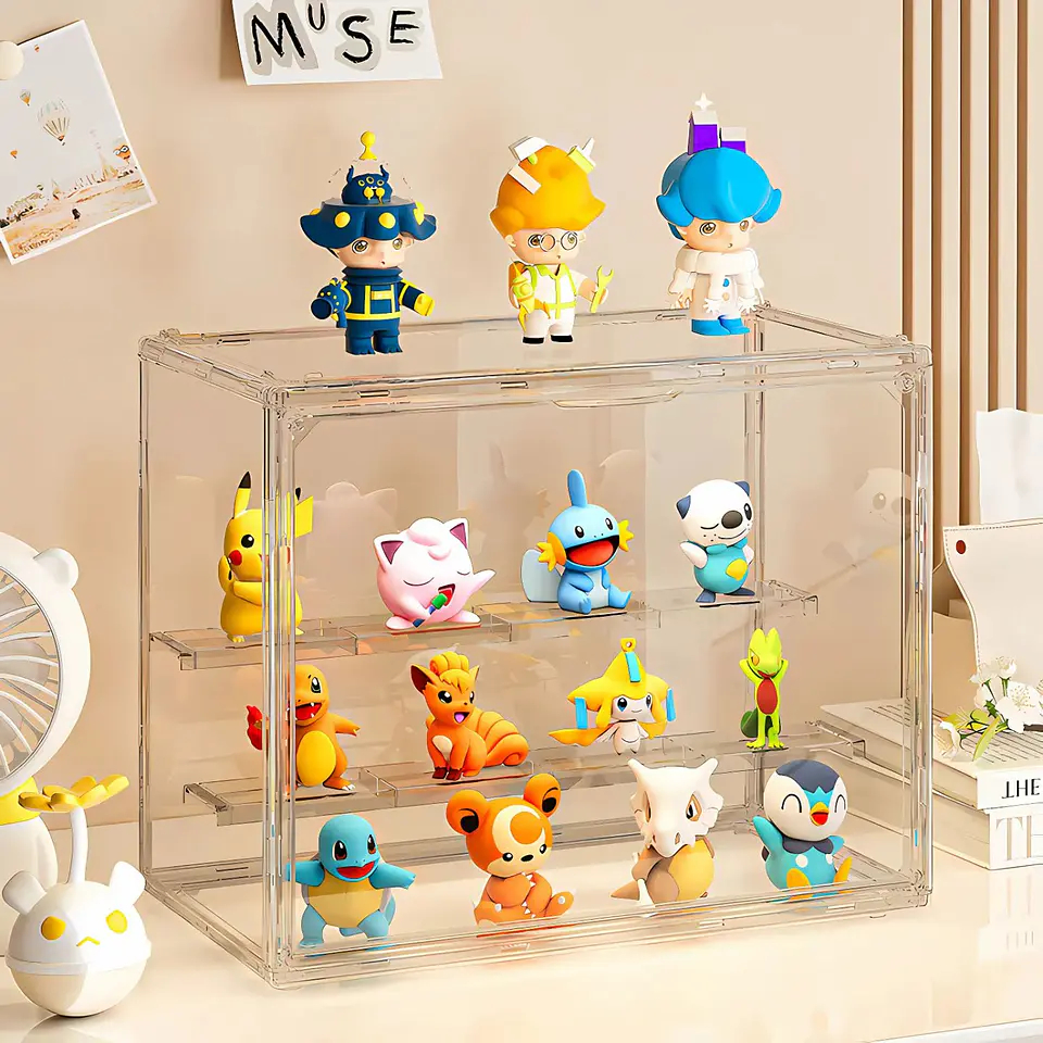 Estante Vitrina Exhibidor De Figuras Anime Coleccionista 4