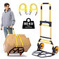 Carretilla de Carga Yegua Plegable Extensible Soporte 80 kg - Miniatura 1