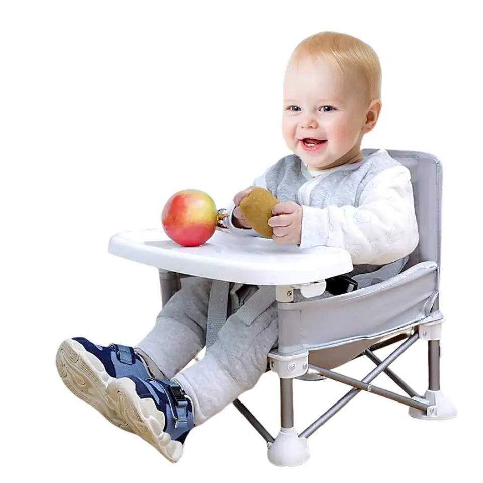 Silla Portatil Para Bebé Plegable Multifuncional 1