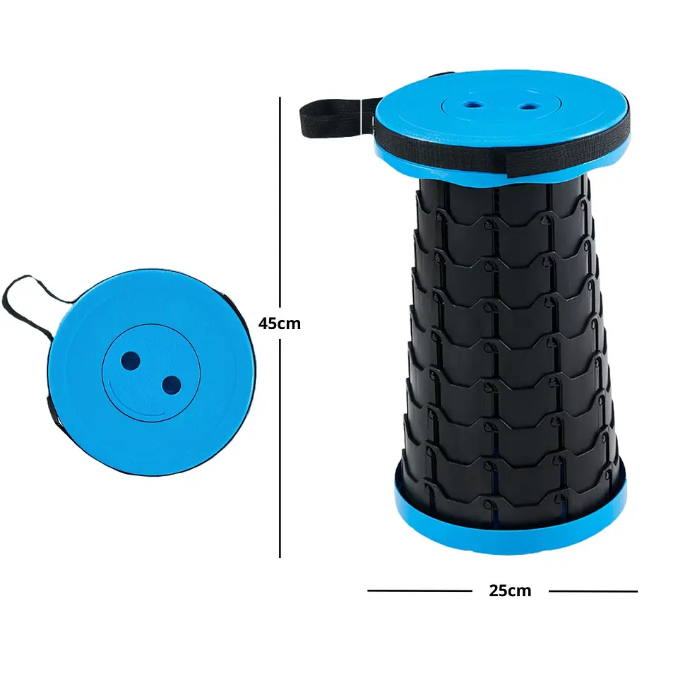 Silla Plegable Taburete Portátil Camping Outdoor  9