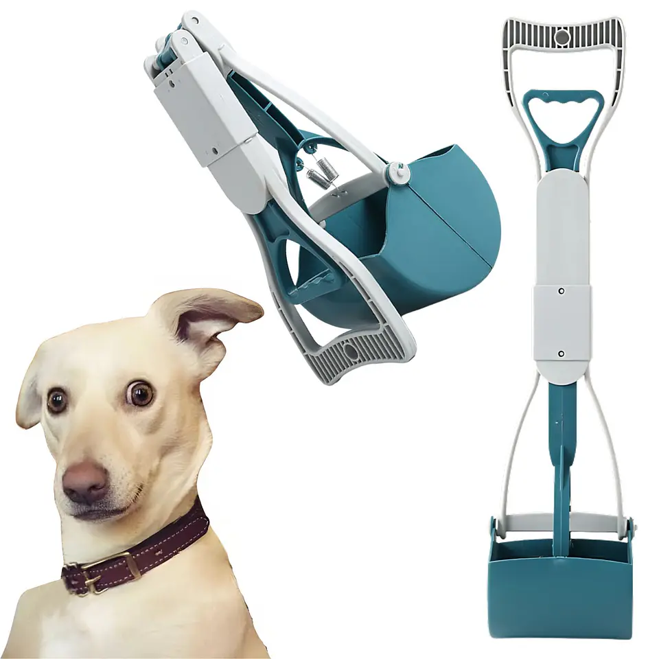 Recogedor Pala Pinza Recogepopo Perro Gato Mascotas 1