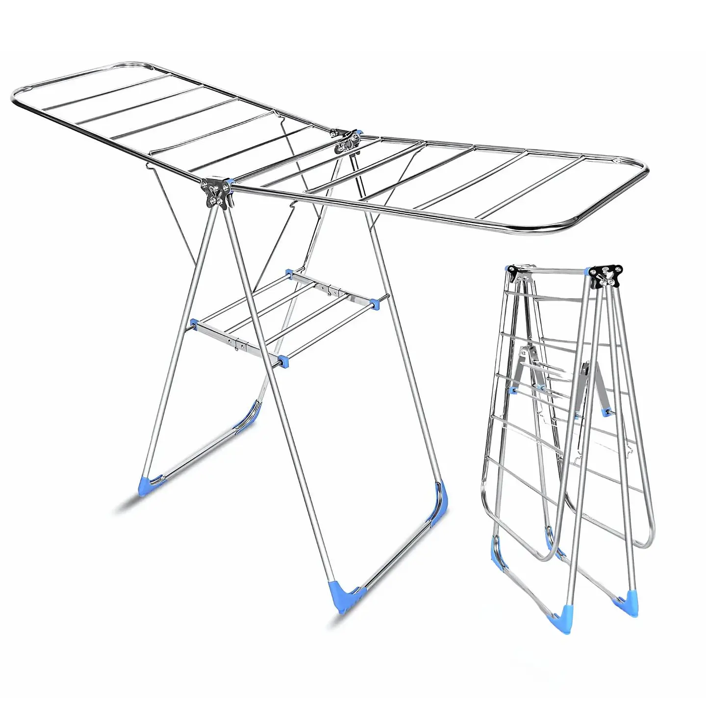 Tendedero Plegable Para Ropa Metálico Colgadero 150 CM 2