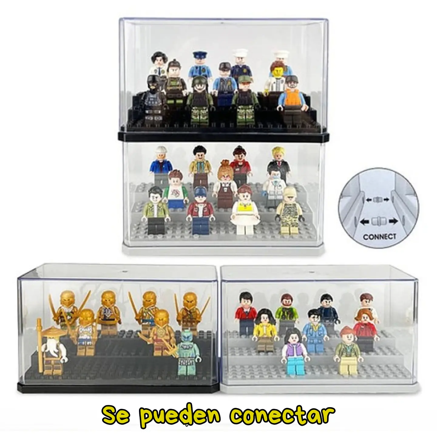 Exhibidor Vitrina Lego Figuras De Colección Transparente 5