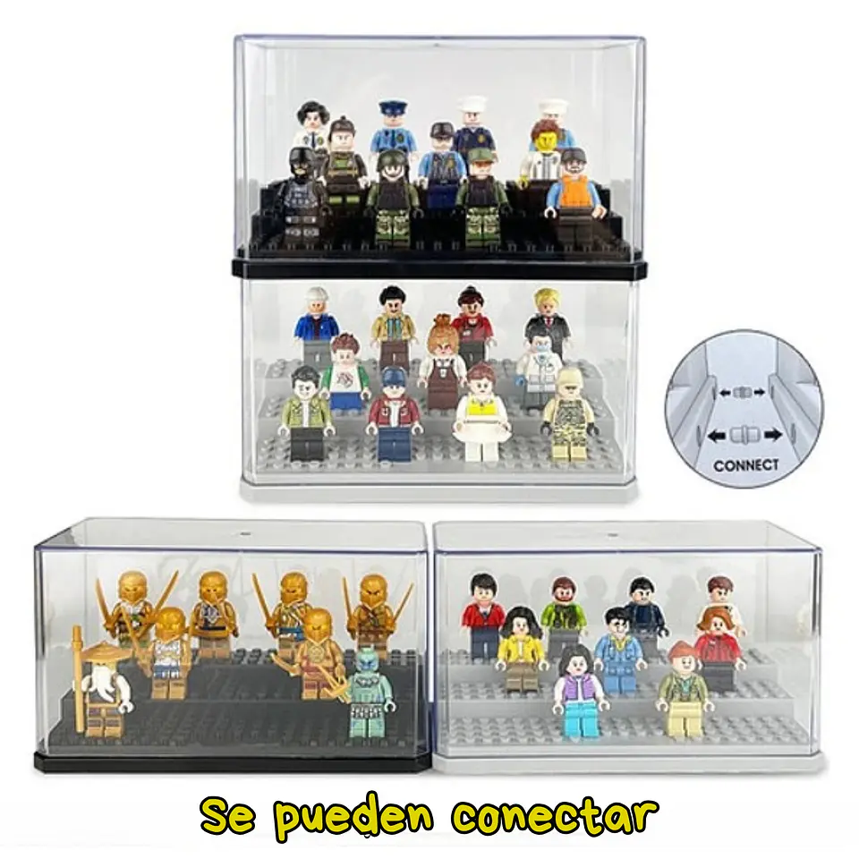 Exhibidor Vitrina Lego Figuras De Colección Transparente 5