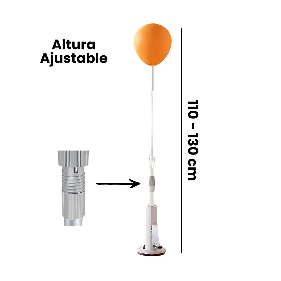 Pelota De Boxeo Con Base Ajustable Entrenamiento Infantil 2