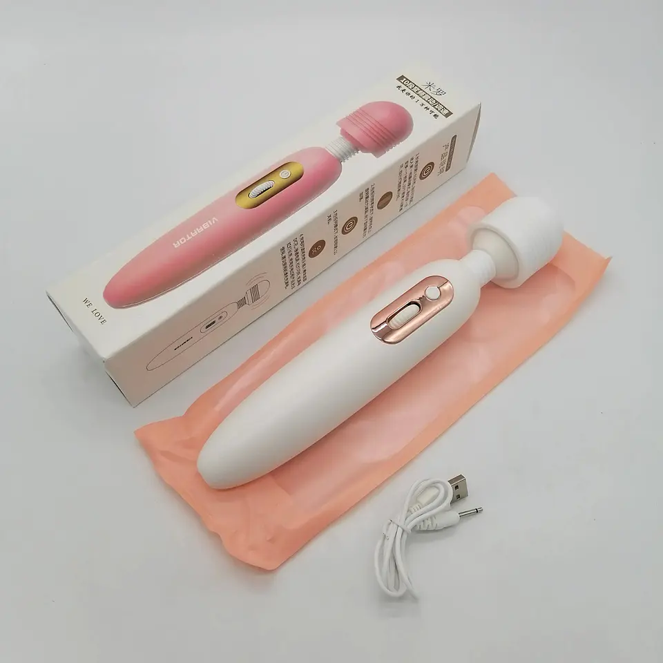 Consolador Vibrador Varita 10 Velocidades Ajustable 8