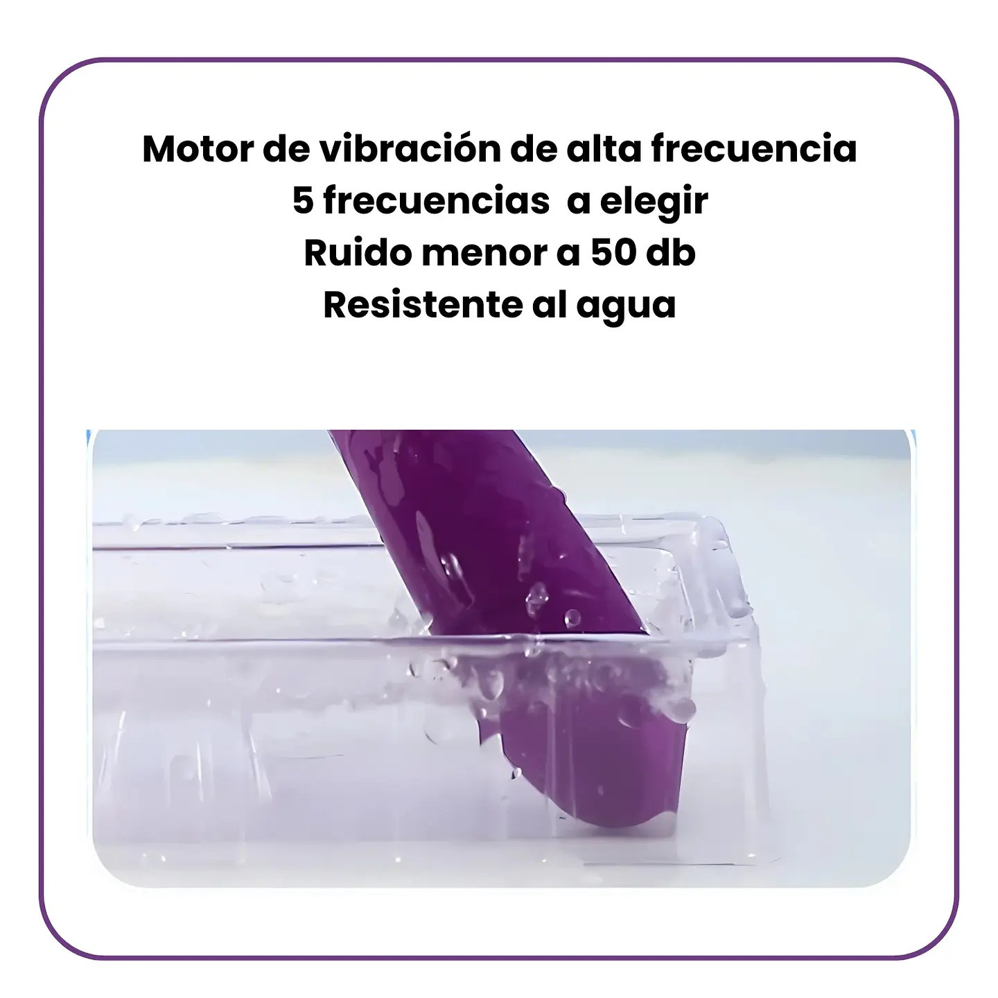 Estimulador Bala Silicona Punto G Frecuencia Variable 5
