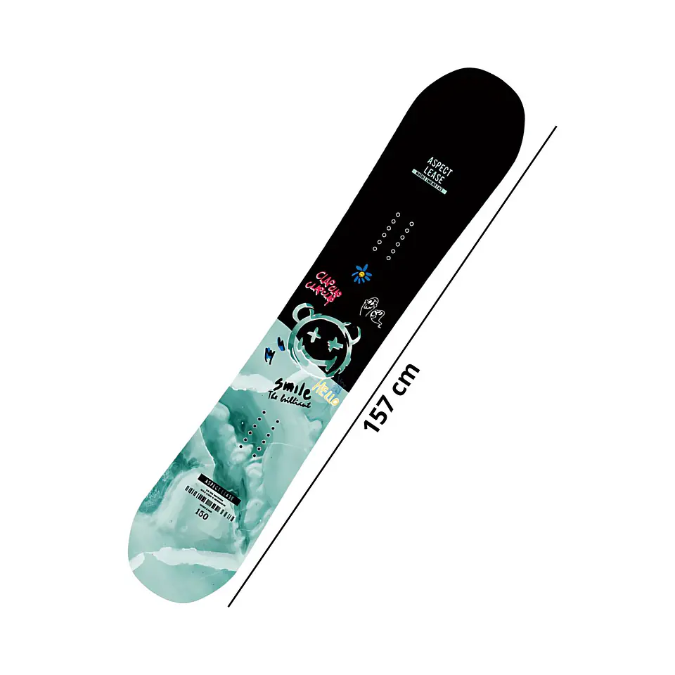 Tabla De Snowboard Deportes De Nieve Invierno 157 cm 2