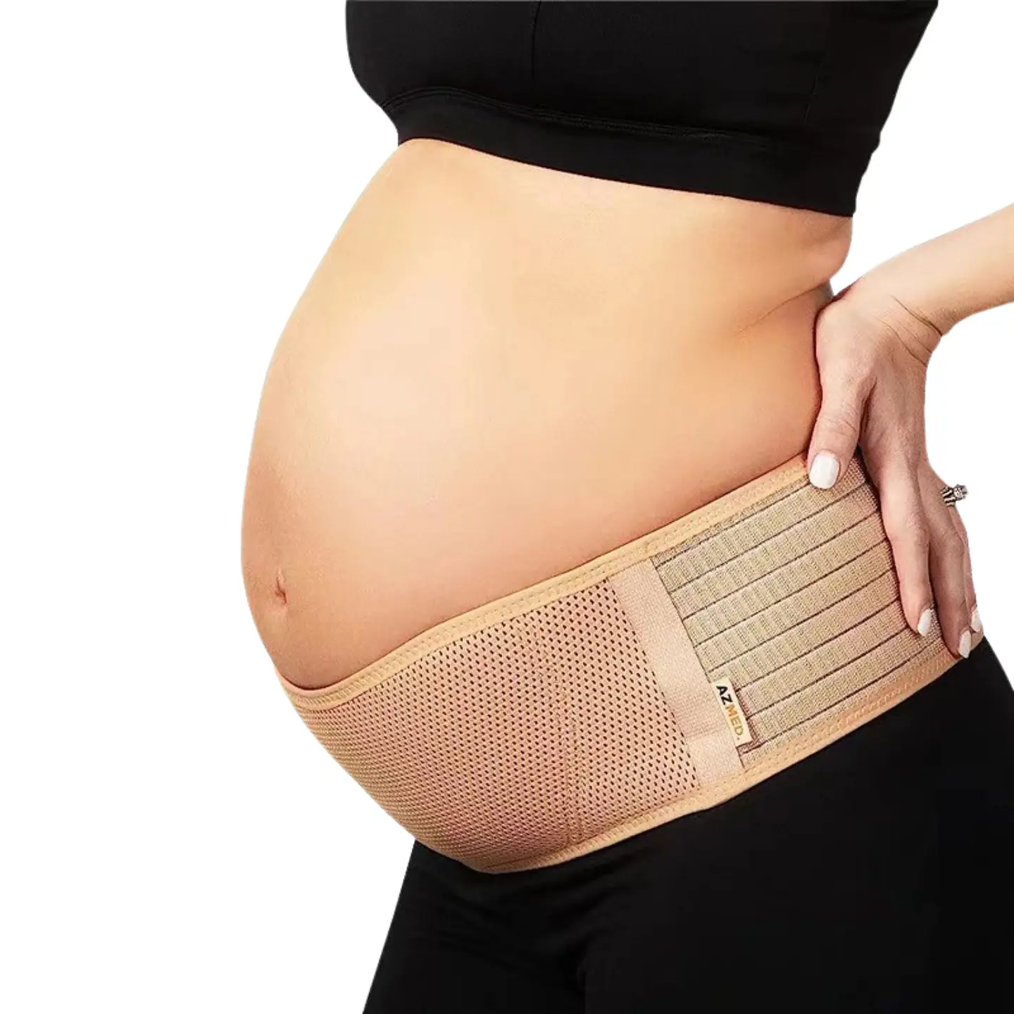 Faja Preparto Cinturon Ajustable Soporte Maternal Embarazo 1