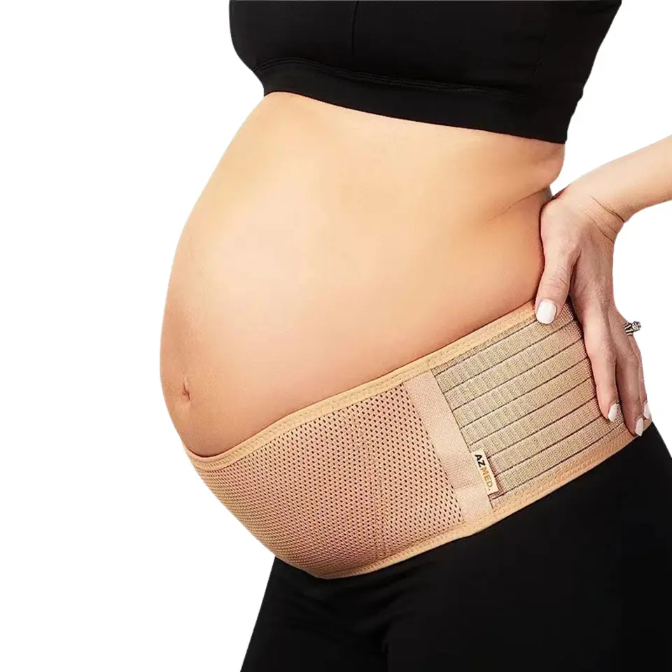 Faja Preparto Cinturon Ajustable Soporte Maternal Embarazo 1