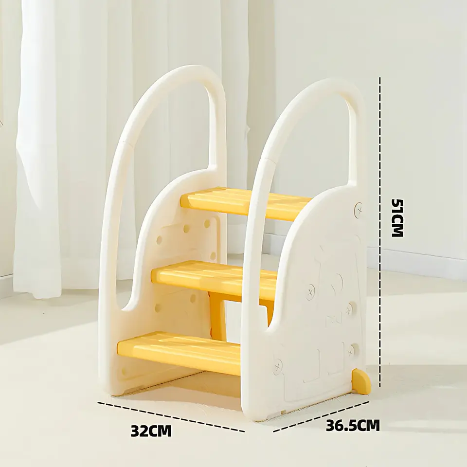 Mini Escalera Para Niños Taburete Multifuncional 3