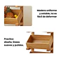 Estante De Madera Maciza 3 Niveles Cocina Exhibicion - Miniatura 4