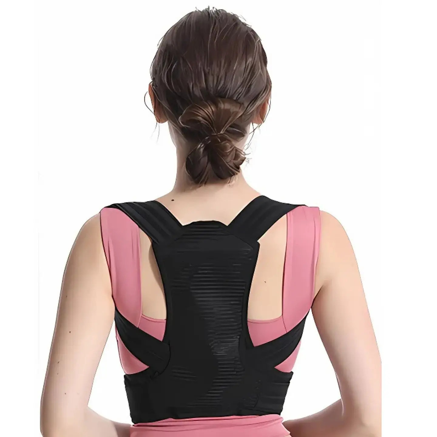Corrector De Postura Espalda Faja Ajustable Unisex 4