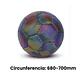 Pelota De Fútbol Reflectante Brillante N°5 Para Noche - Miniatura 3