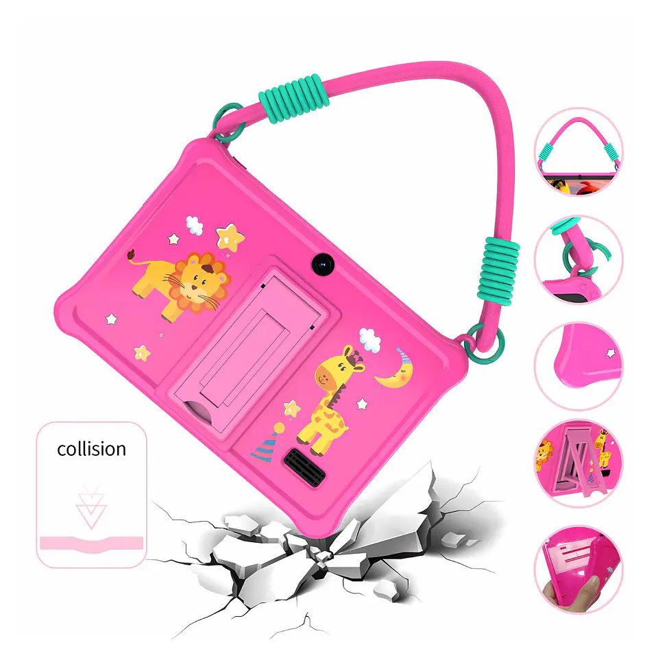 Tablet 7 Pulgadas 32 GB 2 Ram Android Con Funda Protectora 10
