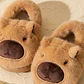 Pantuflas De Felpa Suave Capibara Kawaii Antideslizantes - Miniatura 6