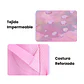 Mochila Escolar Unicornio Felpa Brillos Lentejuelas - Miniatura 5