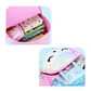 Mochila Escolar Unicornio Felpa Brillos Lentejuelas - Miniatura 7