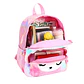 Mochila Escolar Unicornio Felpa Brillos Lentejuelas - Miniatura 9