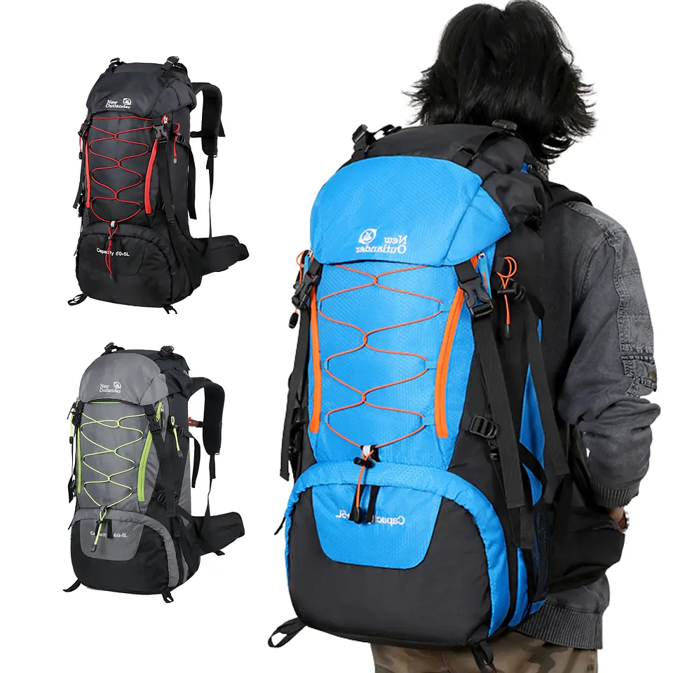 Mochila Camping 65 Litros Unisex Outdoor Deportiva 6