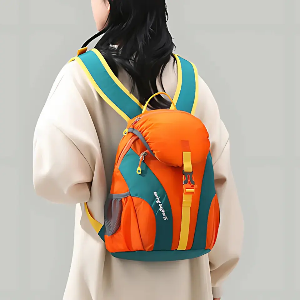 Mochila Bolso 15 Litros Escolar Senderismo Aire Libre 4