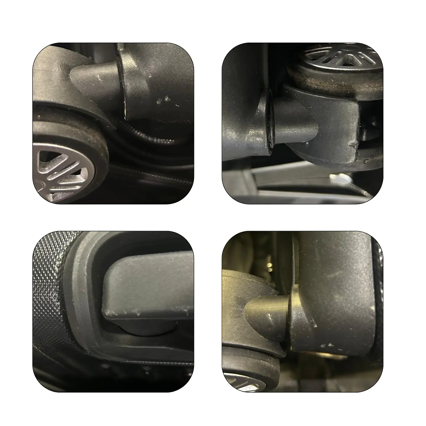 Set De 3 Maletas De Viaje Equipaje Resistente Con Cerradura (Reacondicionado) 3