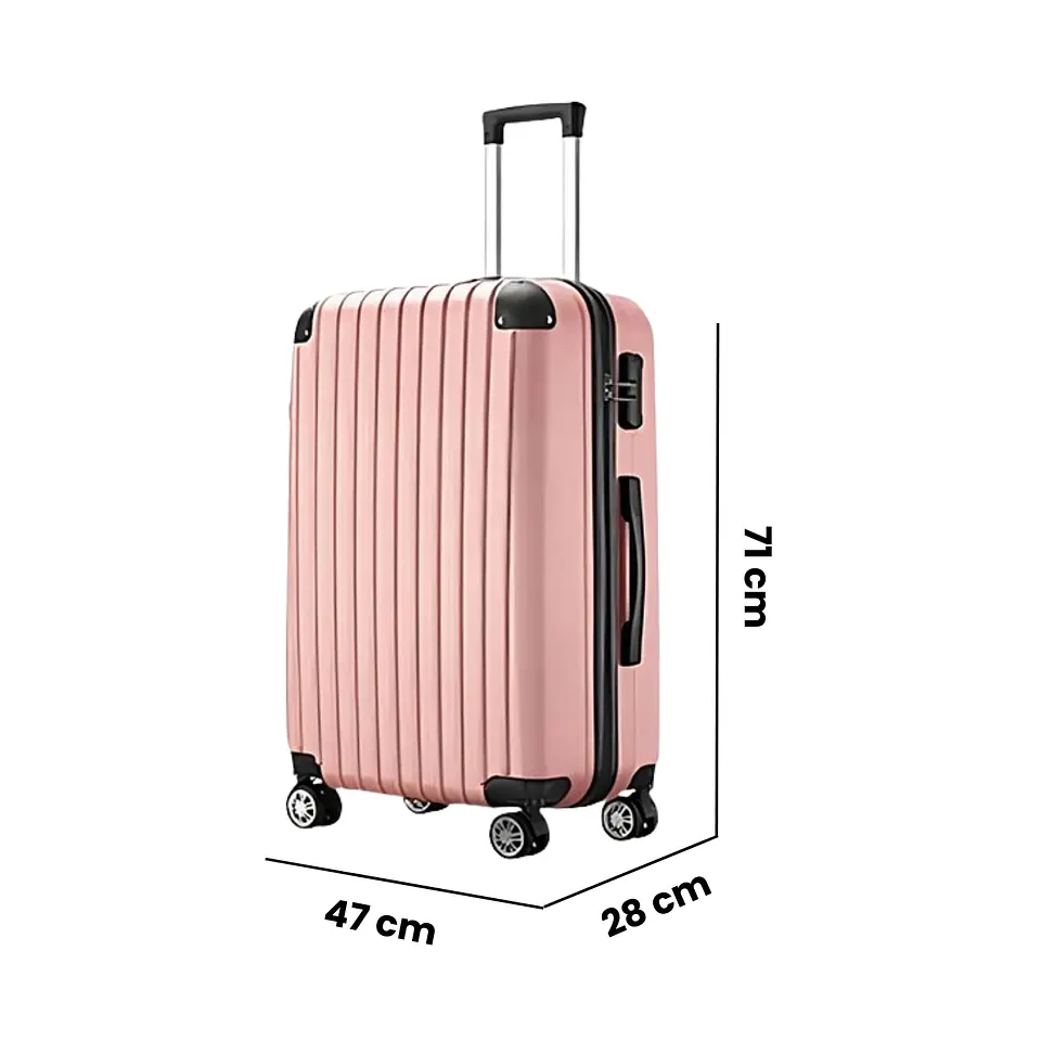 Maleta de Viaje Grande Expandible Resistente Con Cerradura (Reacondicionado) 2