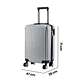 Maleta de Viaje Grande Expandible Resistente Con Cerradura (Reacondicionado) - Miniatura 5