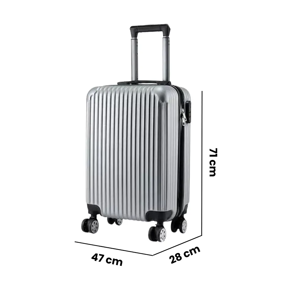 Maleta de Viaje Grande Expandible Resistente Con Cerradura (Reacondicionado) 5