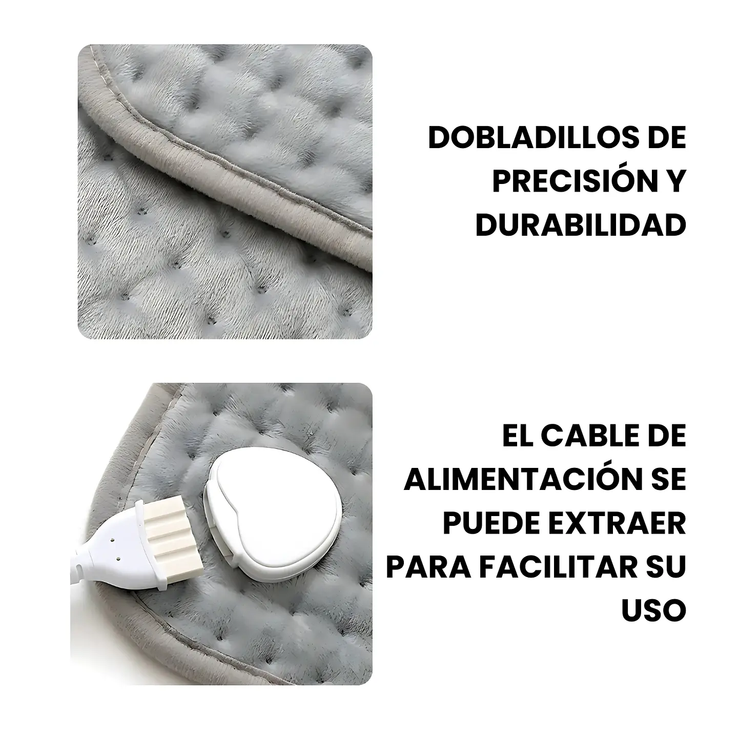 Almohadilla Manta Térmica Terapia Calor 40 x 30 cm 5