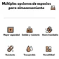 Organizador De Cubiertos Estante Escurridor Tabla de Cortar - Miniatura 4