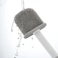 Cepillo Escobilla De Baño De Silicona Con Base - Miniatura 3