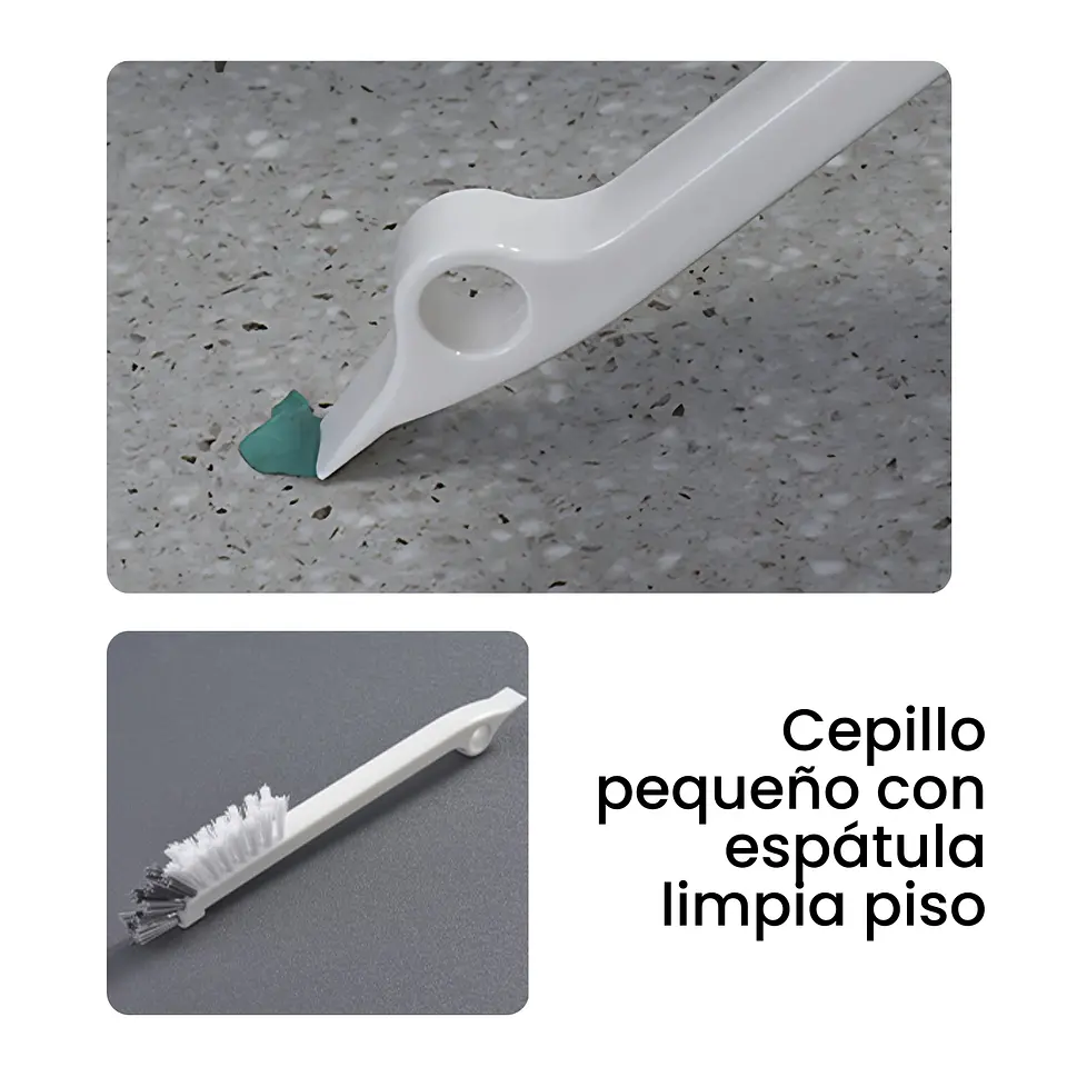 Cepillo Escobilla De Baño De Silicona Con Base 7