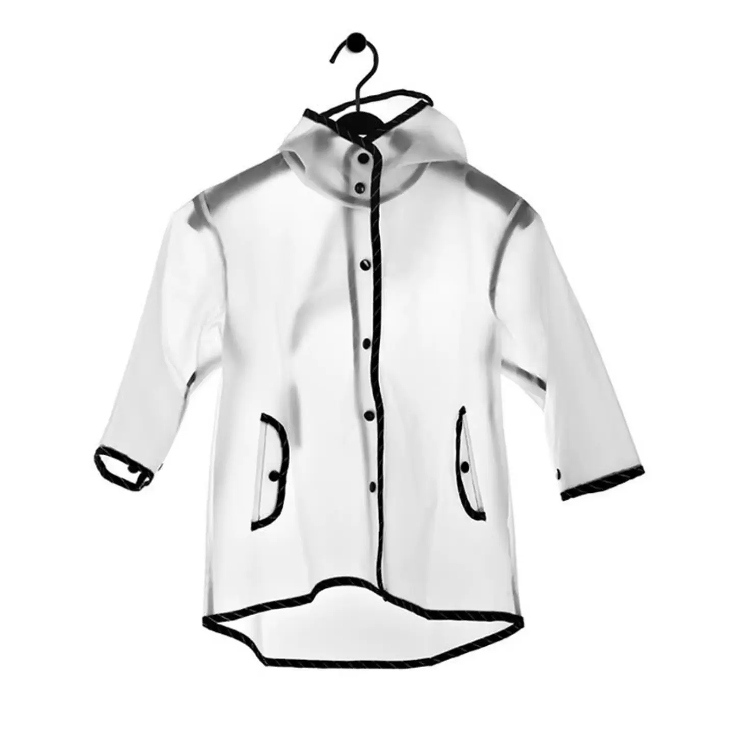 Poncho Impermeable Para Niños Con Gorro Lluvia Resistente 2