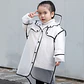 Poncho Impermeable Para Niños Con Gorro Lluvia Resistente - Miniatura 4