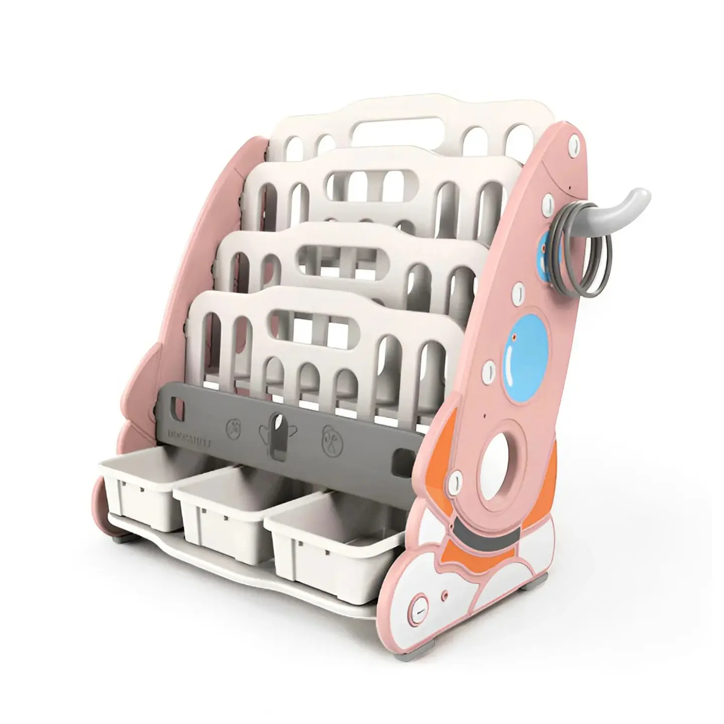 Estantería Organizadora Infantil Librero Y Mueble Juguetes 5