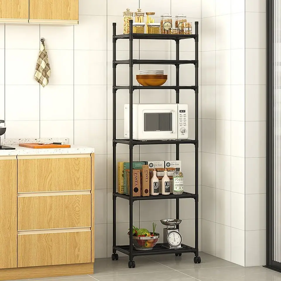 Estante Para Cocina Repisa Almacenamiento Multifuncional 5