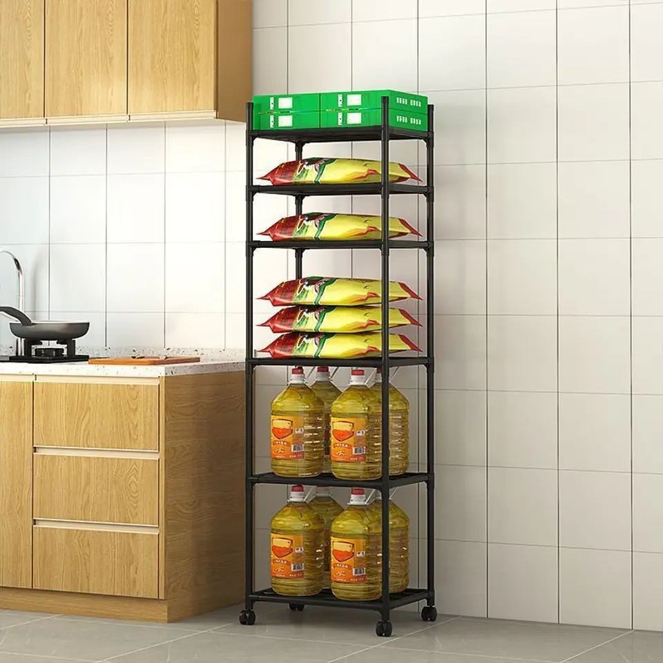 Estante Para Cocina Repisa Almacenamiento Multifuncional 6