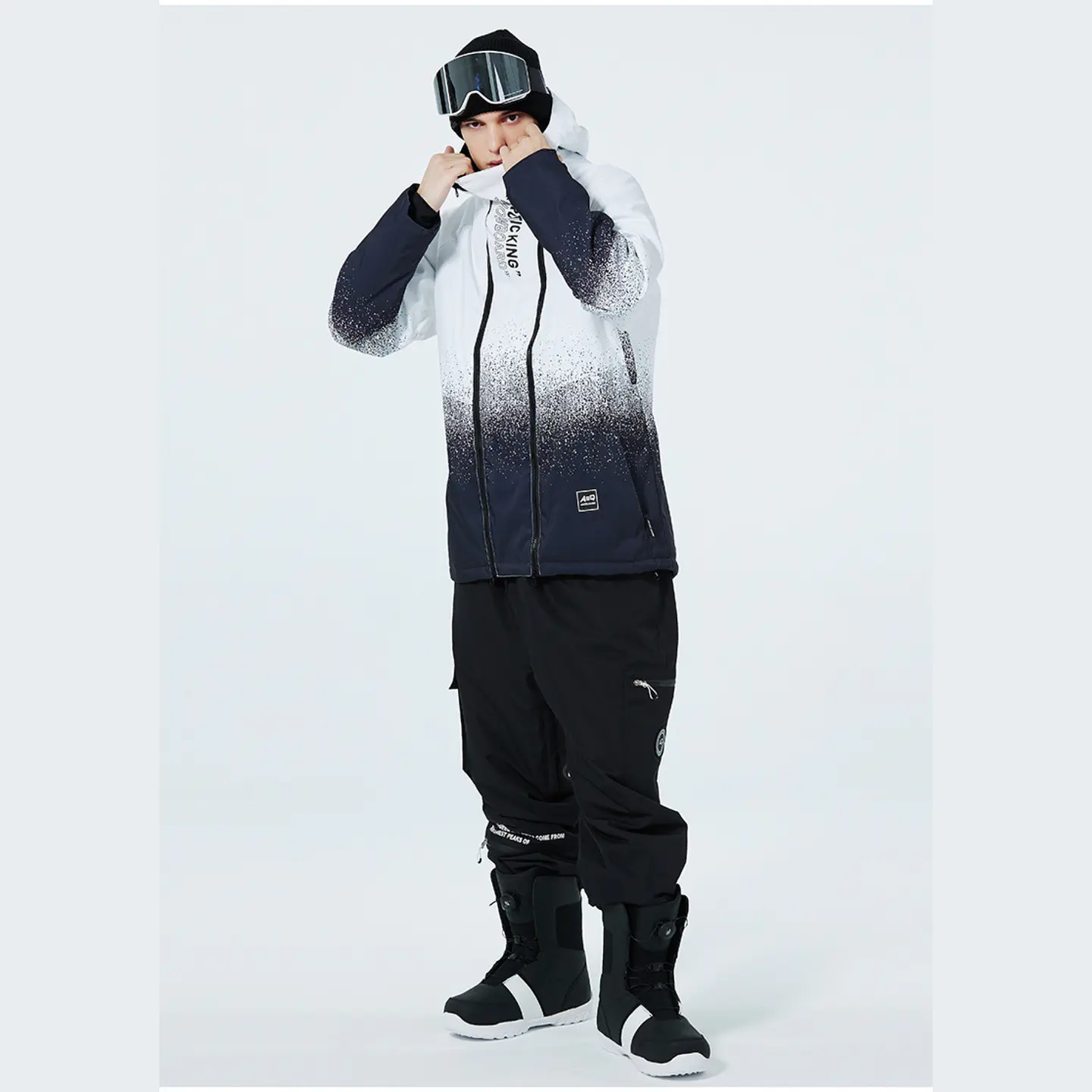 Traje De Esquí Unisex Ropa Deportiva Invierno Impermeable 3