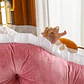 Cojin Cabecera Respaldo De Cama Almohada De Terciopelo - Miniatura 8