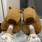 Pantuflas De Algodon Capibara Kawaii Invierno Confort - Miniatura 5