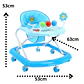 Andador Plegable Flores Con Musica Bebes Portable Unisex - Miniatura 6