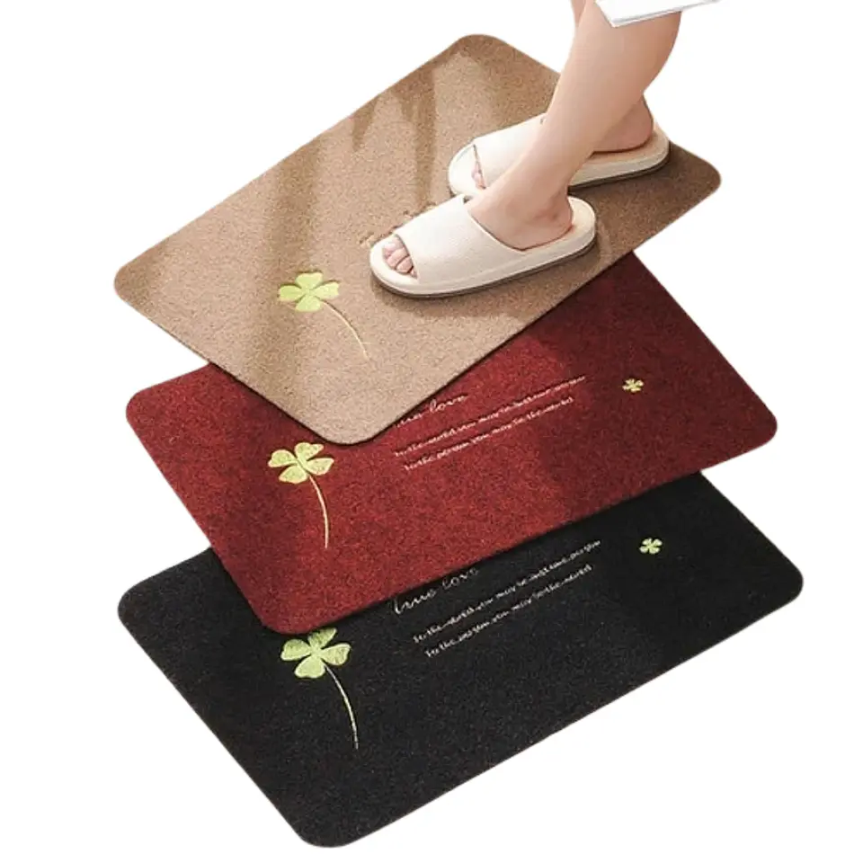 Pack 24 Alfombras De Piso Limpiapiés 50x80 Colores Surtidos 1