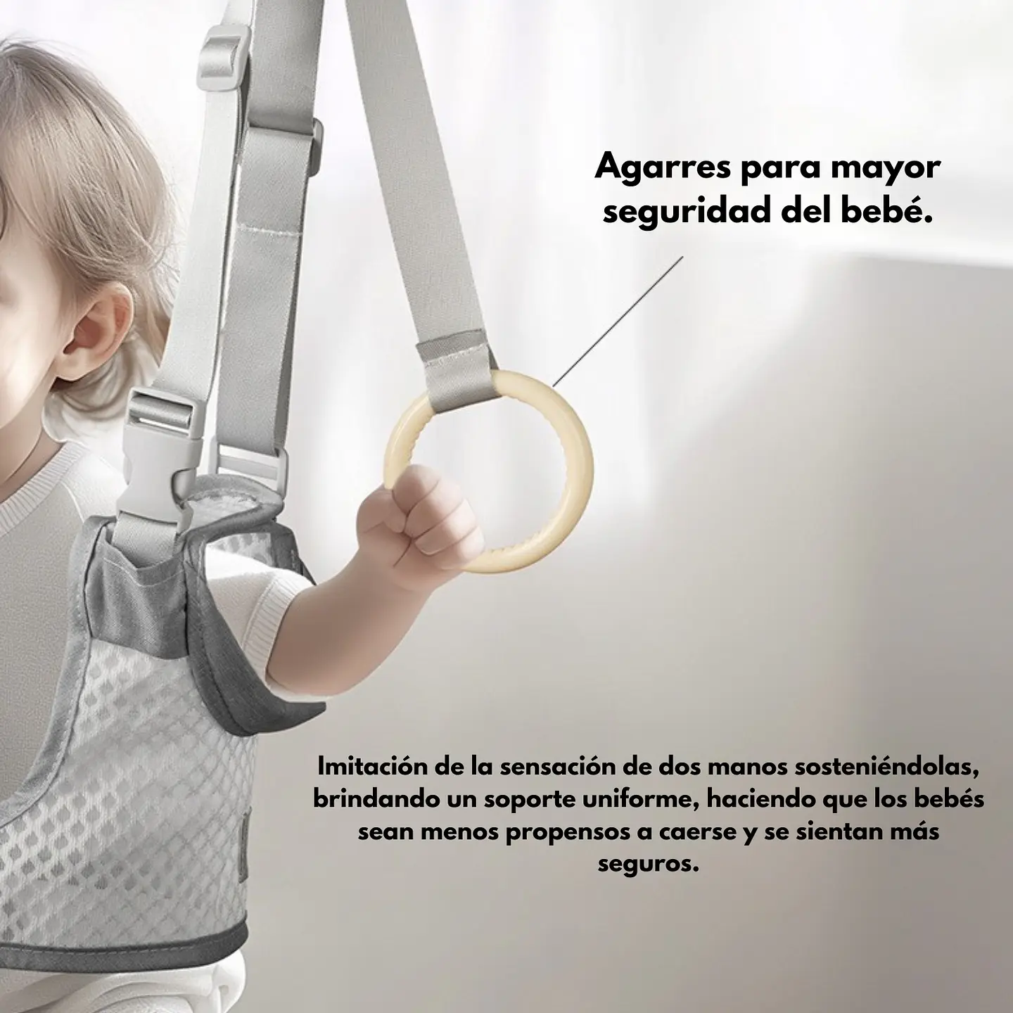 Arnés Portabebés Primeros Pasos Caminar Cinturón Seguridad 4