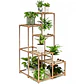 Estante Para Macetas Soporte De Plantas Huerto Decorativo - Miniatura 6