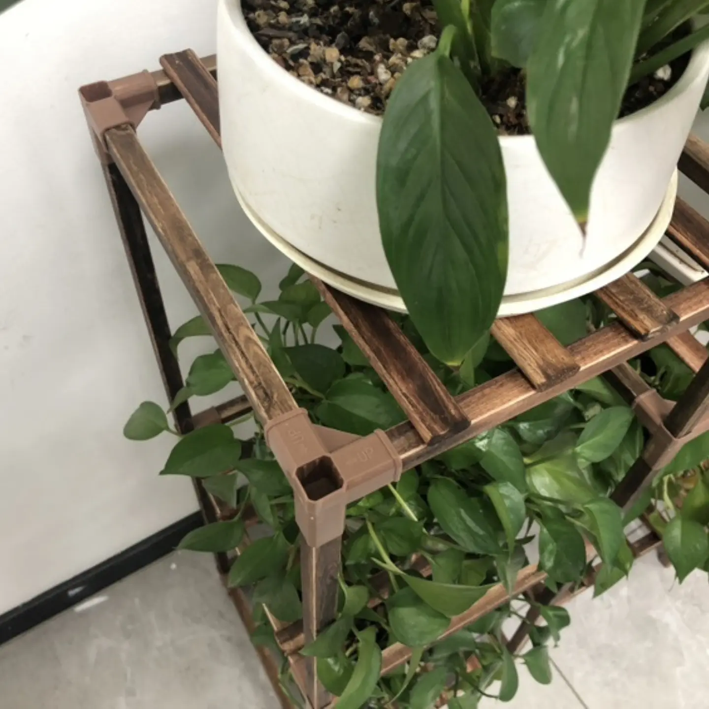Estante De Macetas Huerto Soporte De Plantas Decorativo 3