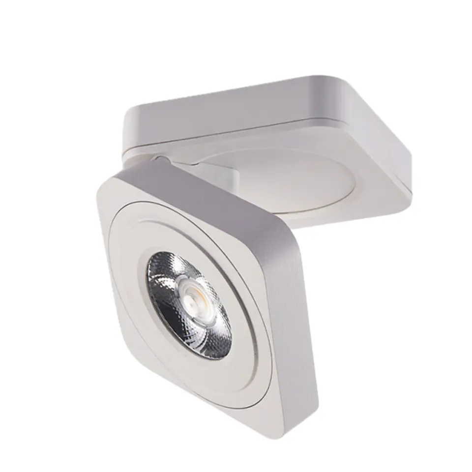 Foco de Superficie Ultrafino Cuadrado Moderno 6