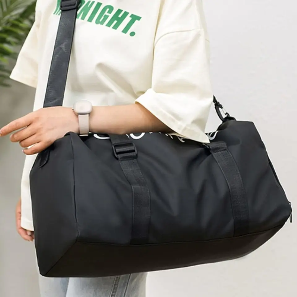 Bolso De Viaje Unisex Deportivo Portátil Gran Capacidad 35l 4